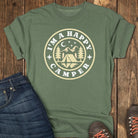 Happy Camper Tee - Moss