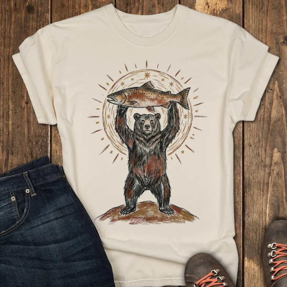 Hard Won Tee - Ivory