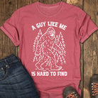 Hard to Find Tee - Crimson