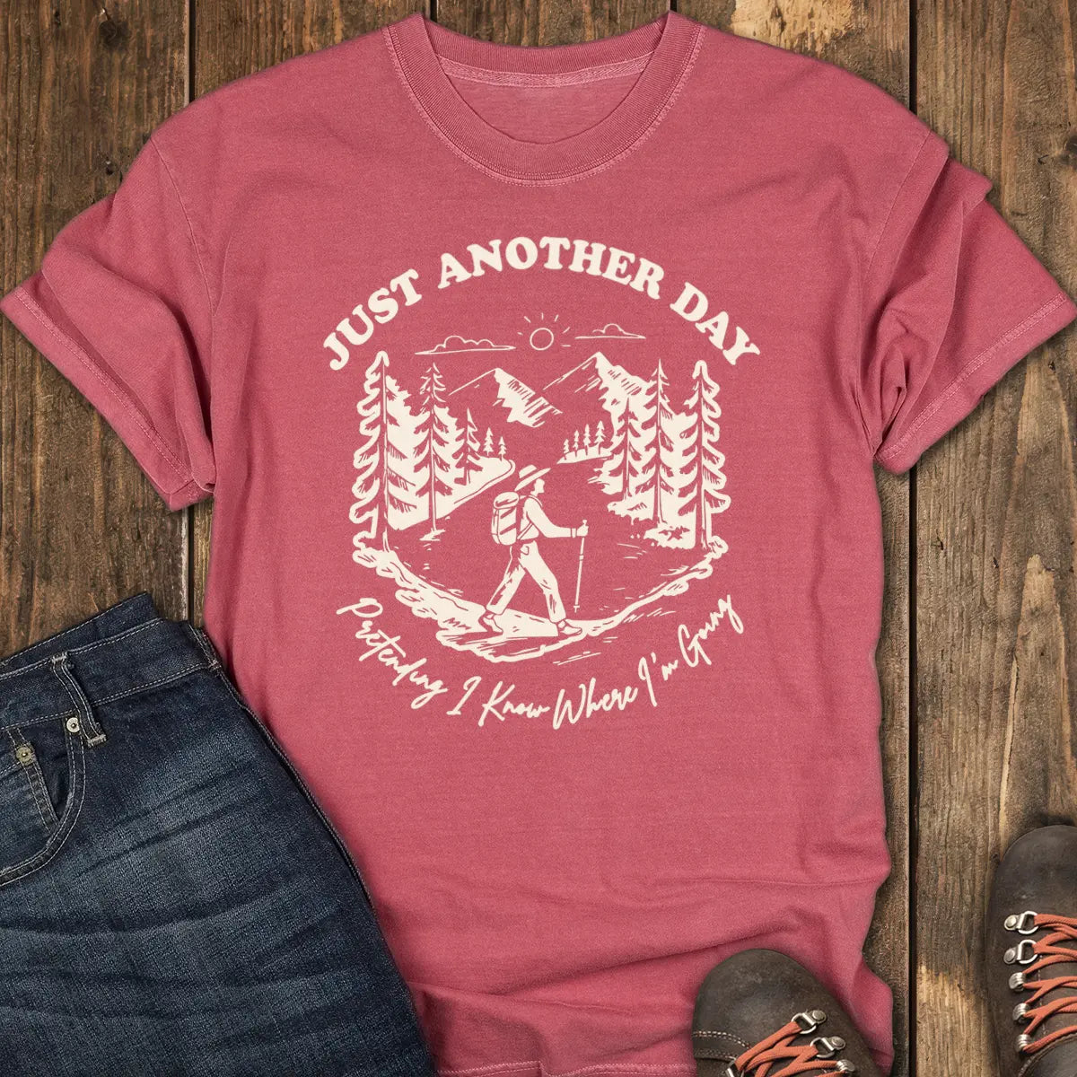 Heart Full Tee - Crimson