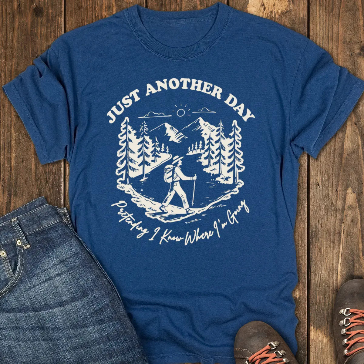 Heart Full Tee - Navy