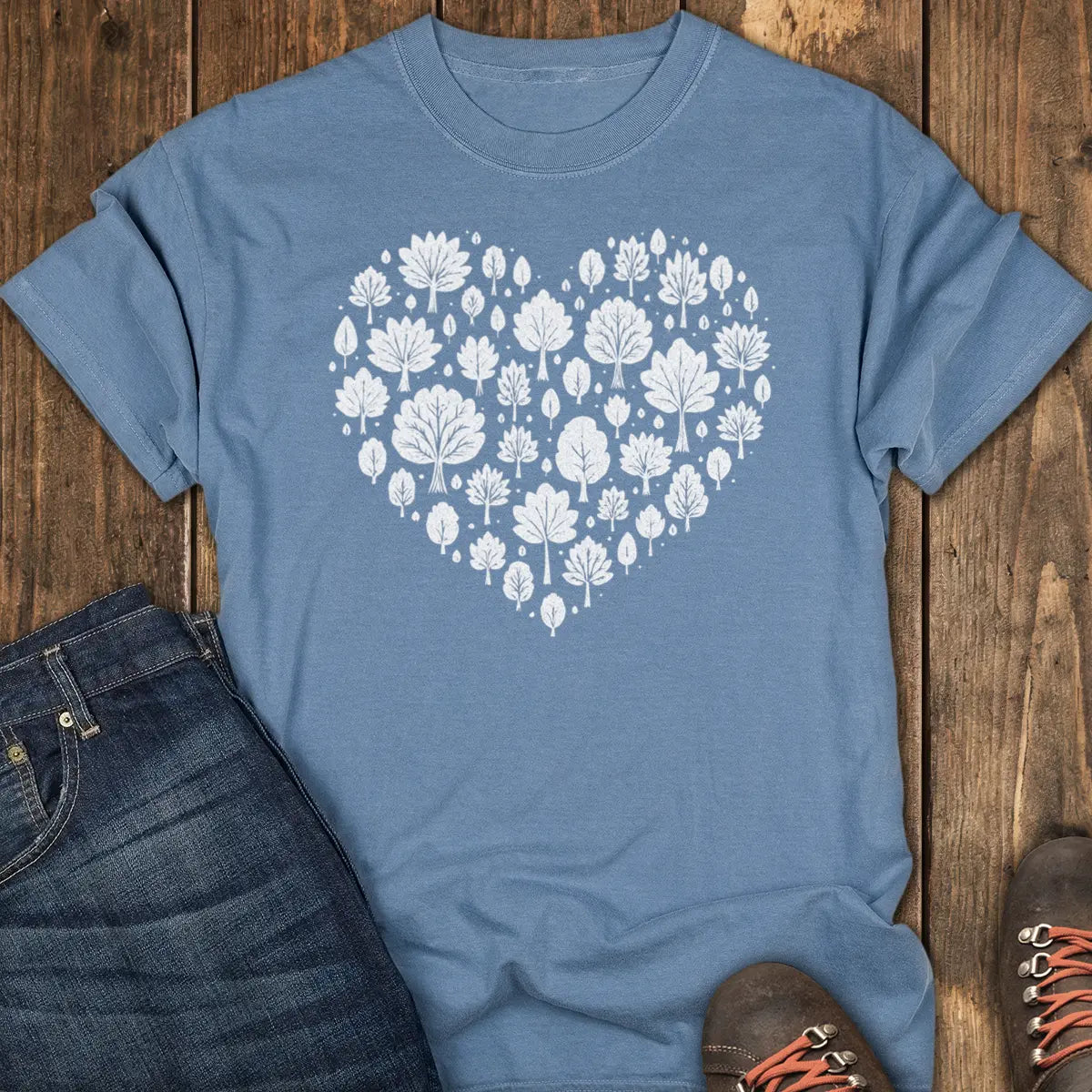 Heart of the Forest Tee - Blue Jean