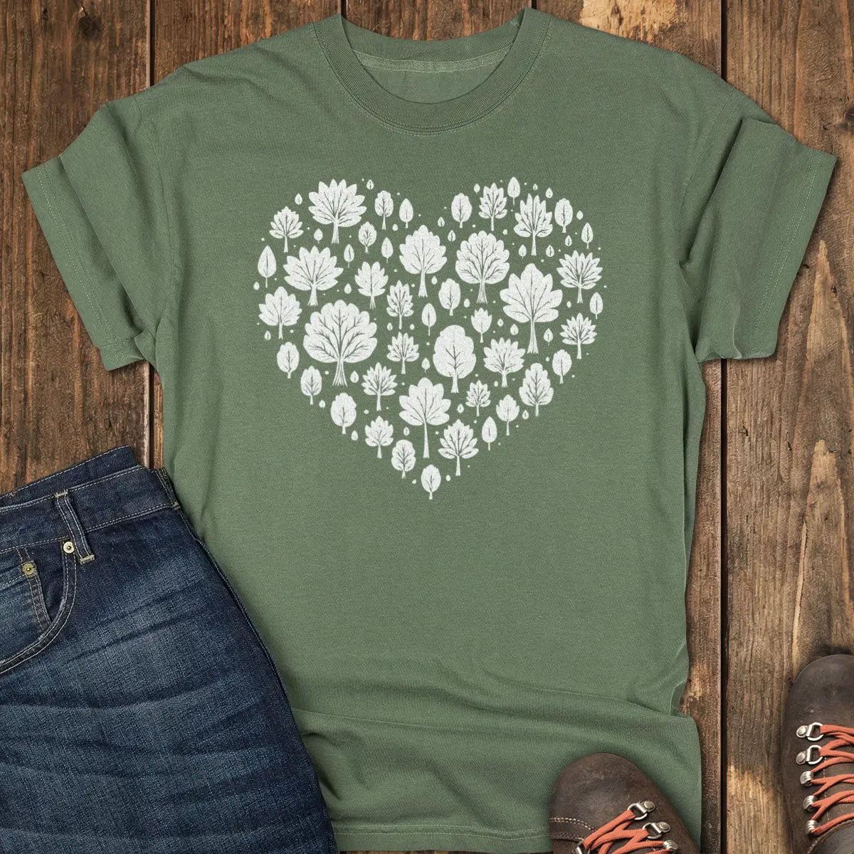 Heart of the Forest Tee - Moss