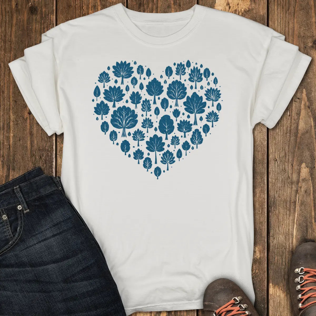 Heart of the Forest Tee - White
