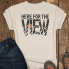 Here for the View Tee - Ivory