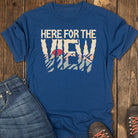 Here for the View Tee - Navy