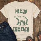Hey Bear Tee - Ivory