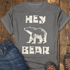 Hey Bear Tee - Pepper