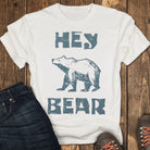 Hey Bear Tee - White