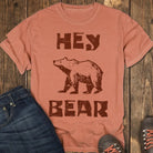 Hey Bear Tee - Yam