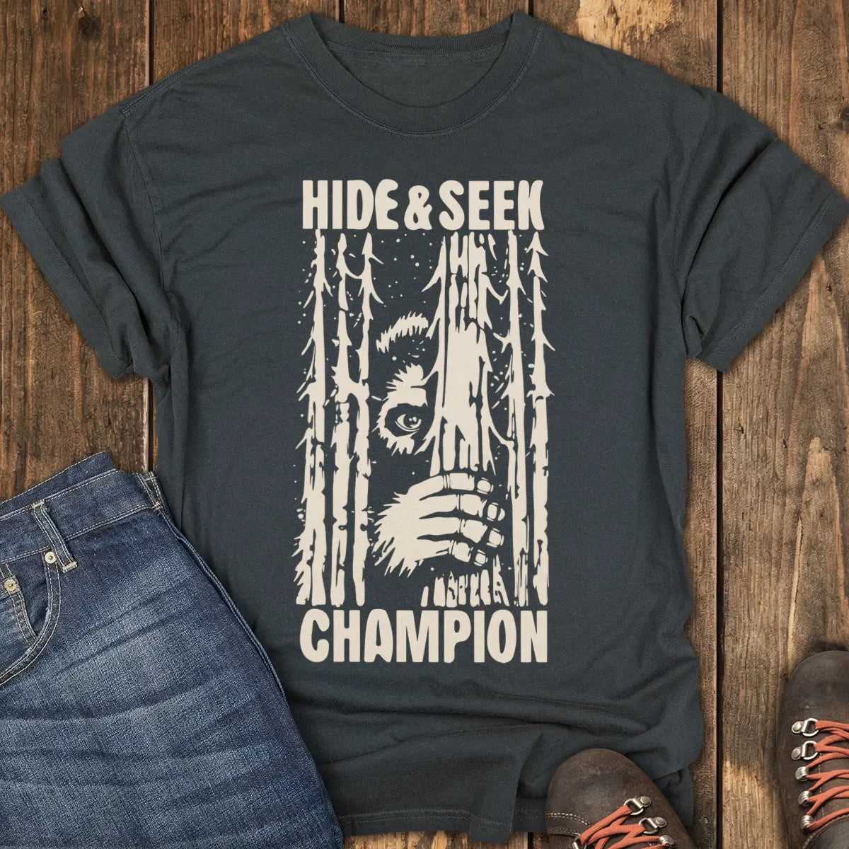 Hide & Seek Tee - Black