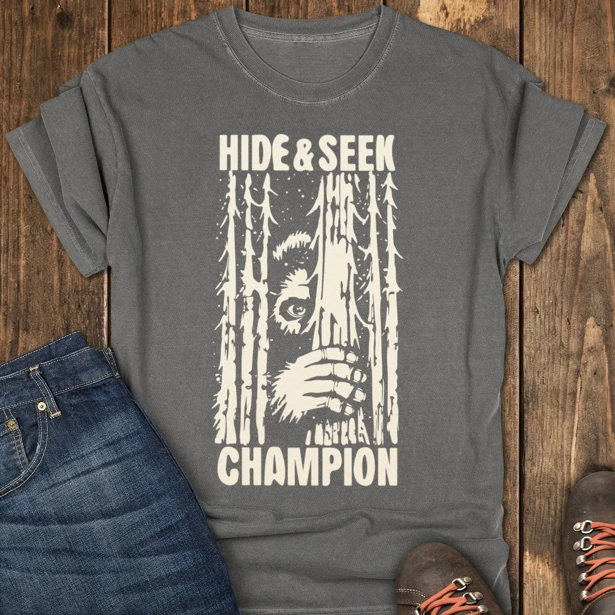Hide & Seek Tee - Pepper
