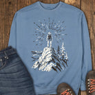 Higher Ground Sweatshirt - Blue Jean