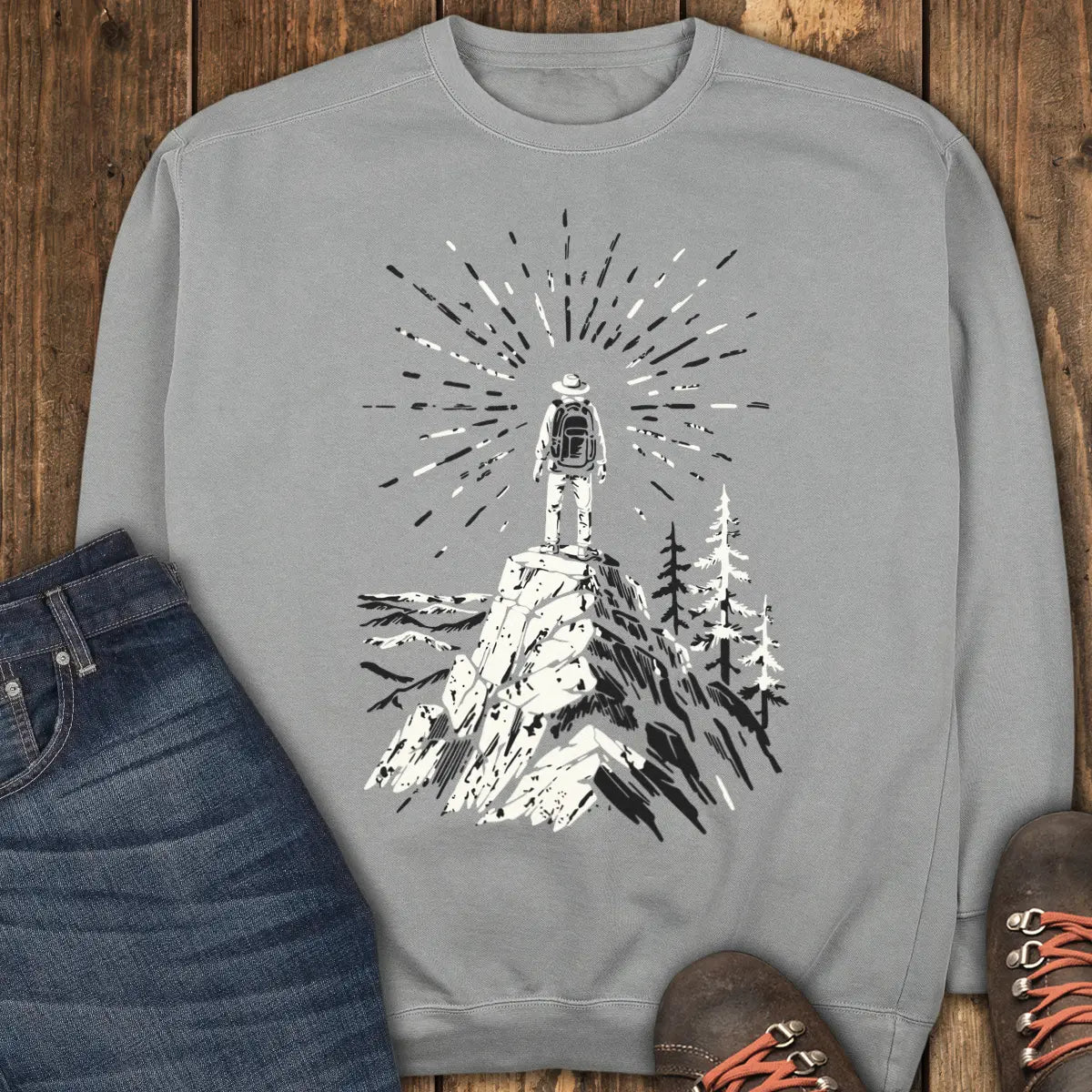Higher Ground Sweatshirt - Grey