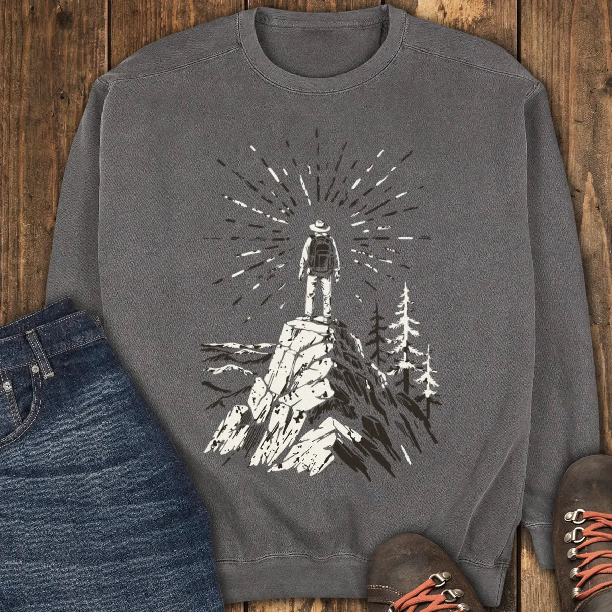 Higher Ground Sweatshirt - Pepper