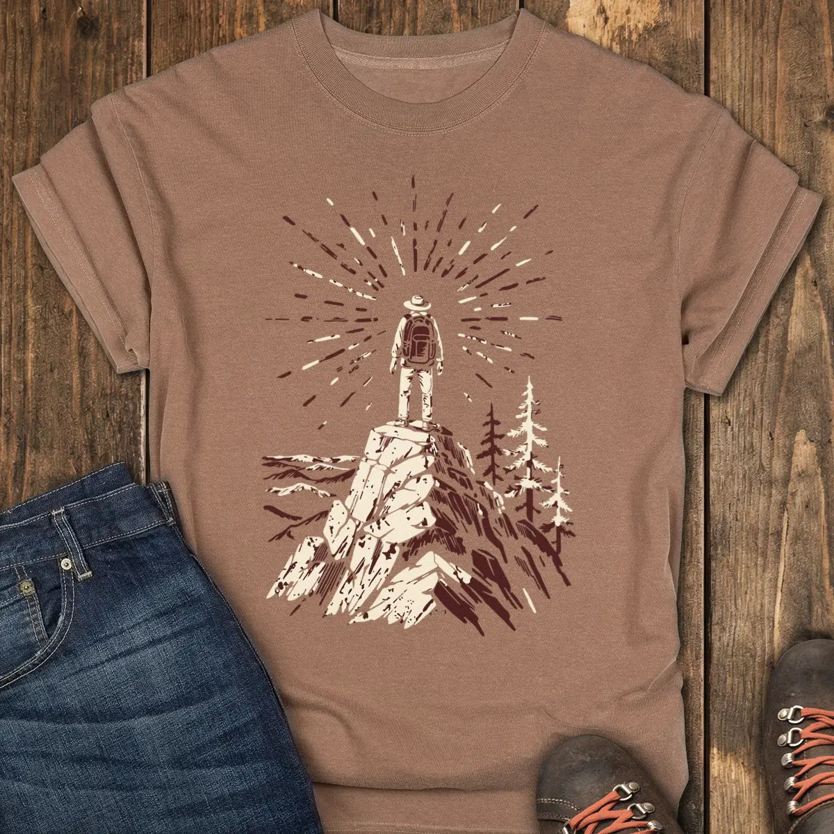 Higher Ground Tee - Espresso