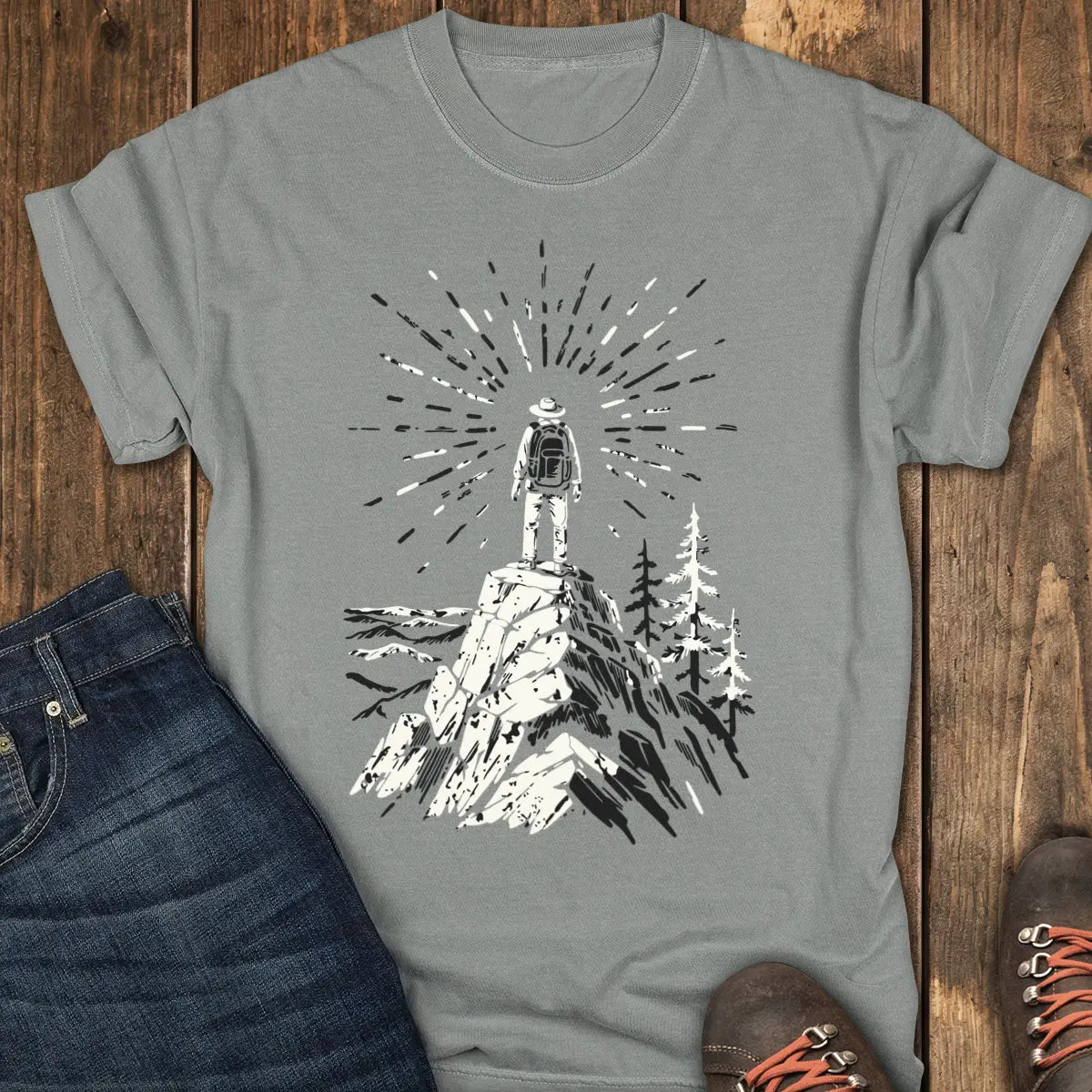 Higher Ground Tee - Grey