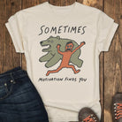 Highly Motivated Tee - Ivory