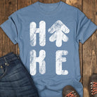 Hike Defined Tee - Blue Jean