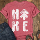 Hike Defined Tee - Crimson