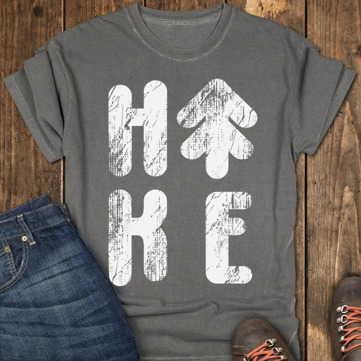 Hike Defined Tee - Pepper