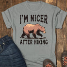 Hike First Tee - Grey