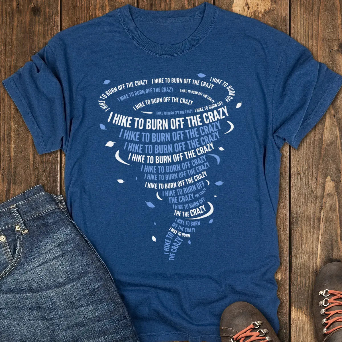 Hike It Out Tee - Navy