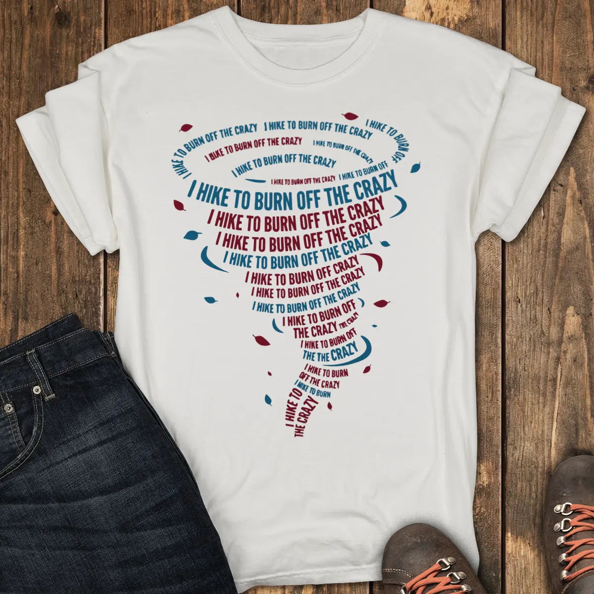Hike It Out Tee - White