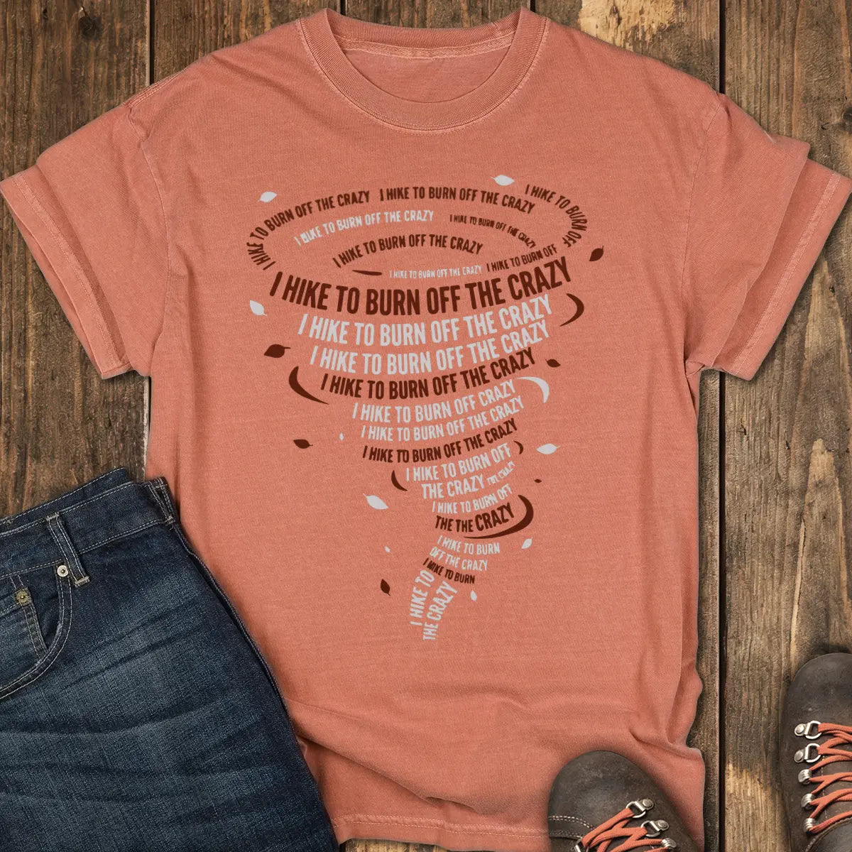Hike It Out Tee - Yam
