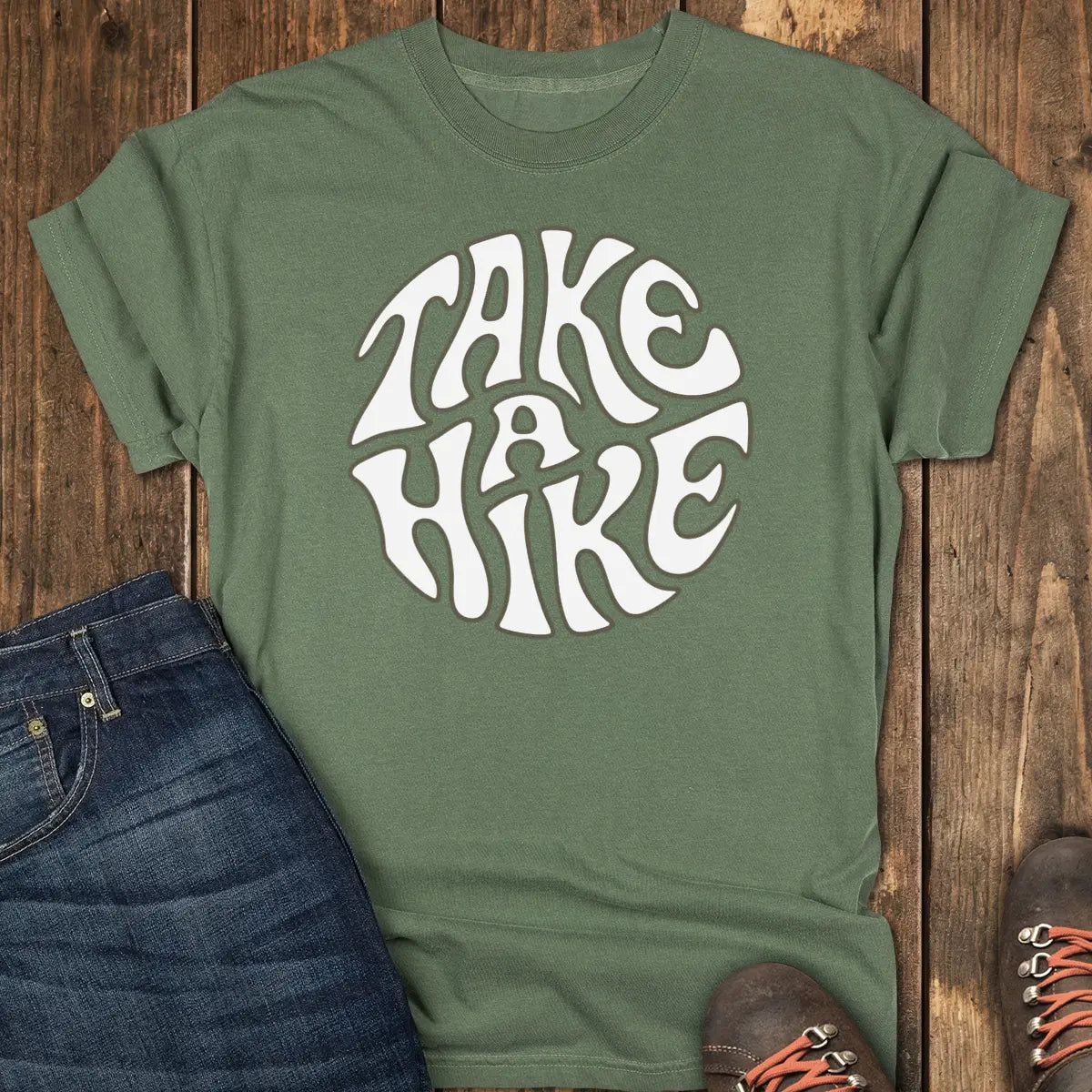 Hike Mojo Tee - Moss