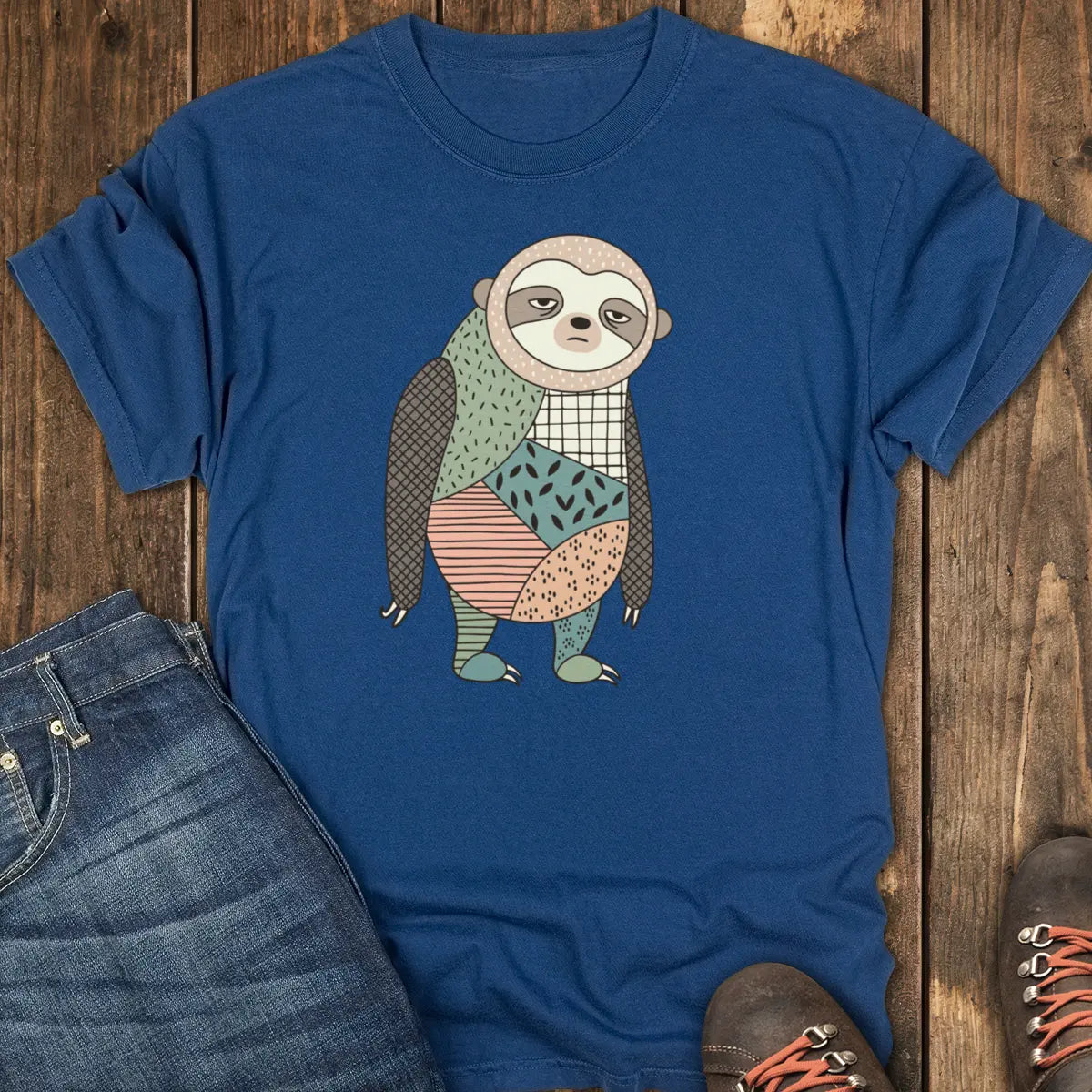 Hike On Tee - Navy