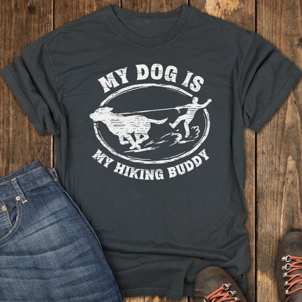 Hiking Buddy Tee - Black