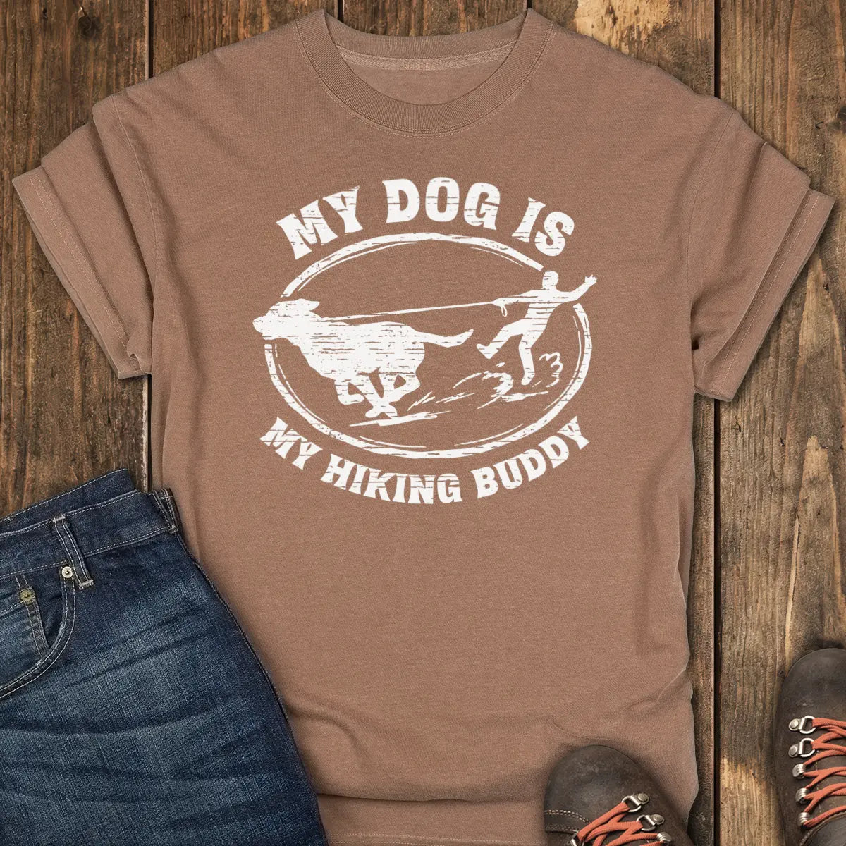 Hiking Buddy Tee - Espresso