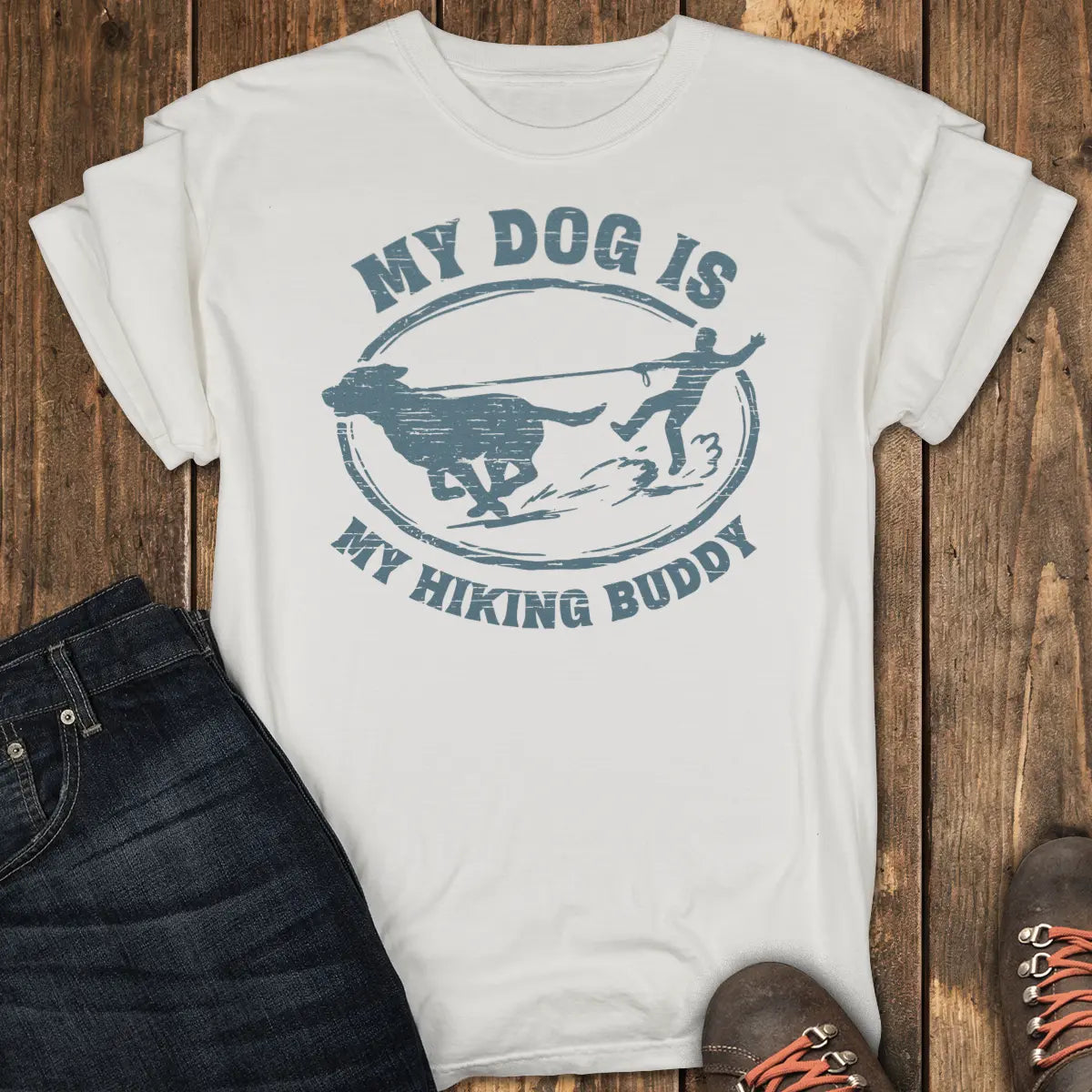 Hiking Buddy Tee - White