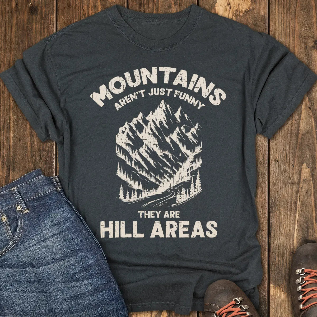 Hill-arious Ridge Tee - Black