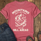 Hill-arious Ridge Tee - Crimson