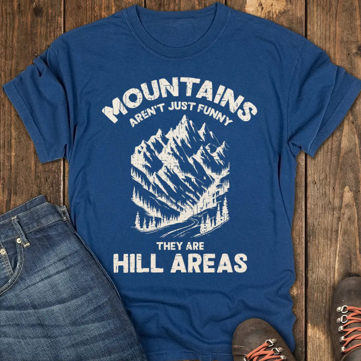 Hill-arious Ridge Tee - Navy