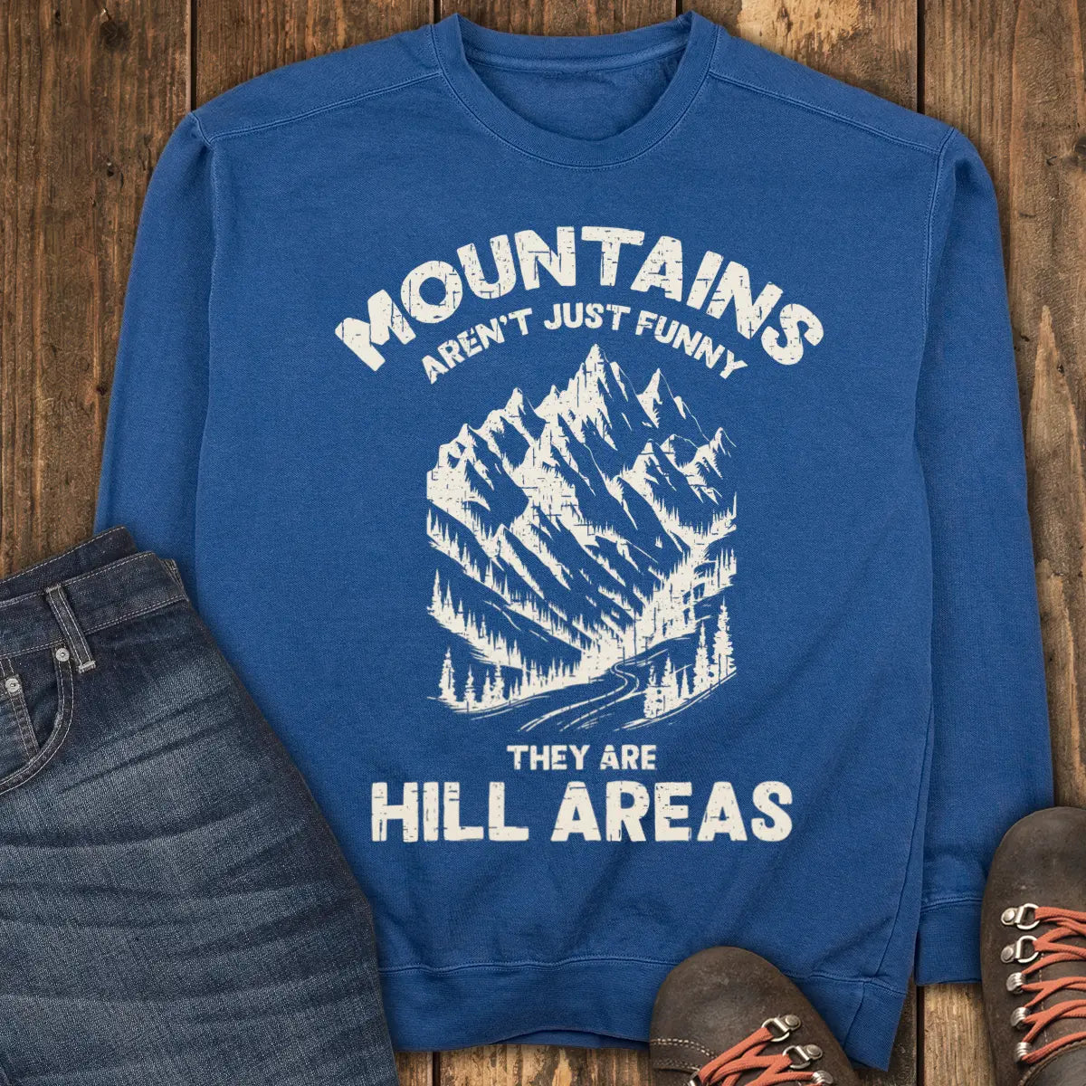 Hill-arious Ridge Sweatshirt - True Navy