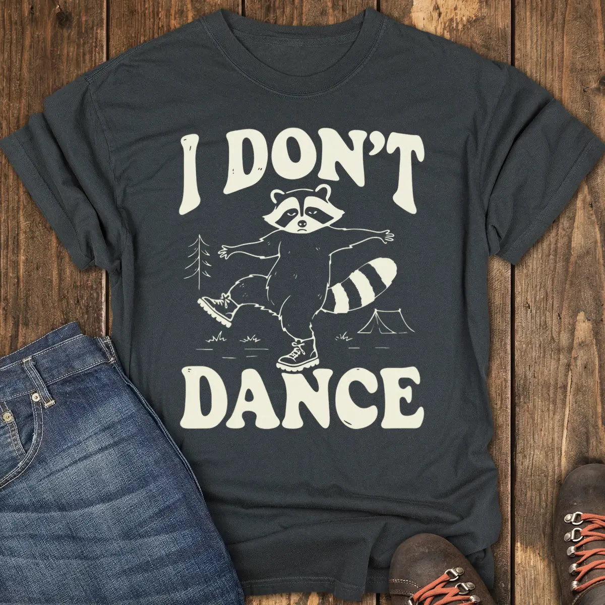 I Don’t Dance Tee - Black