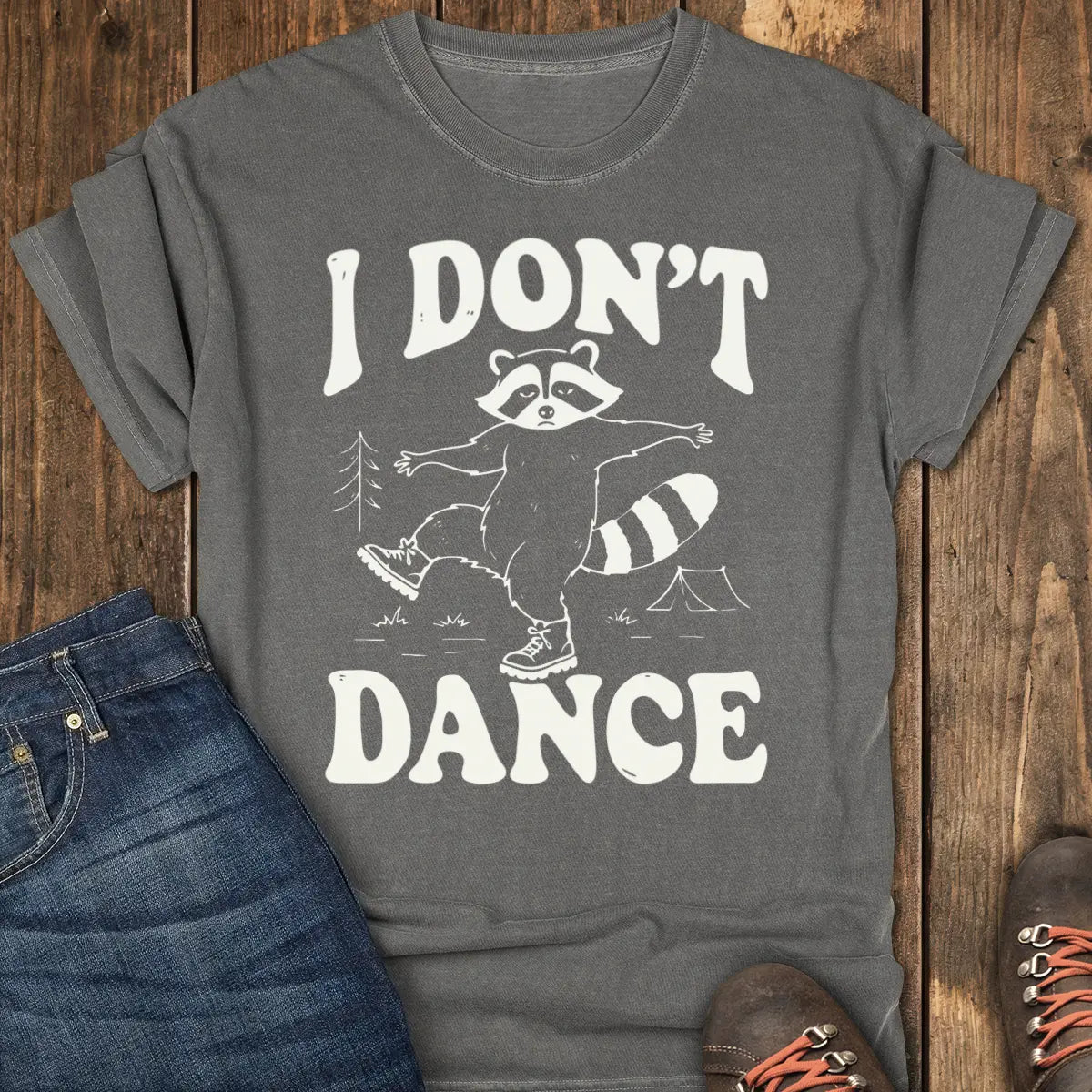 I Don’t Dance Tee - Pepper