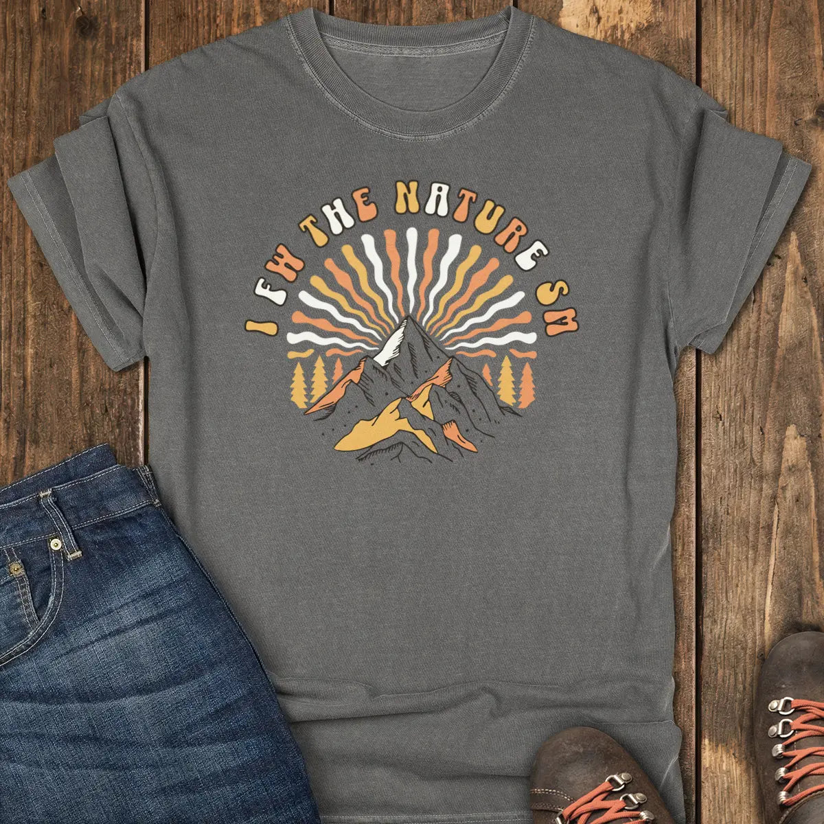 I FW The Nature SM Tee - Pepper