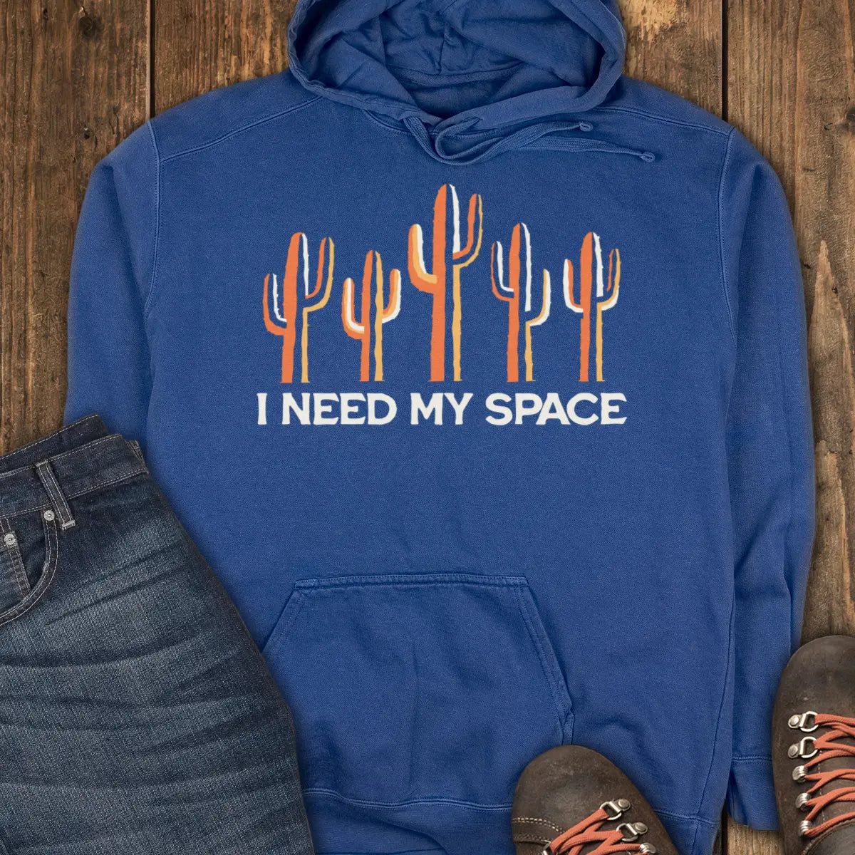 I Need My Space Hoodie - True Navy
