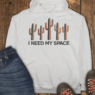 I Need My Space Hoodie - White