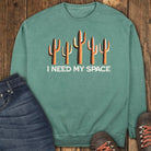 I Need My Space Sweatshirt - Light Green