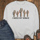 I Need My Space Sweatshirt - White