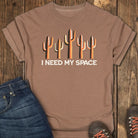 I Need My Space Tee - Espresso