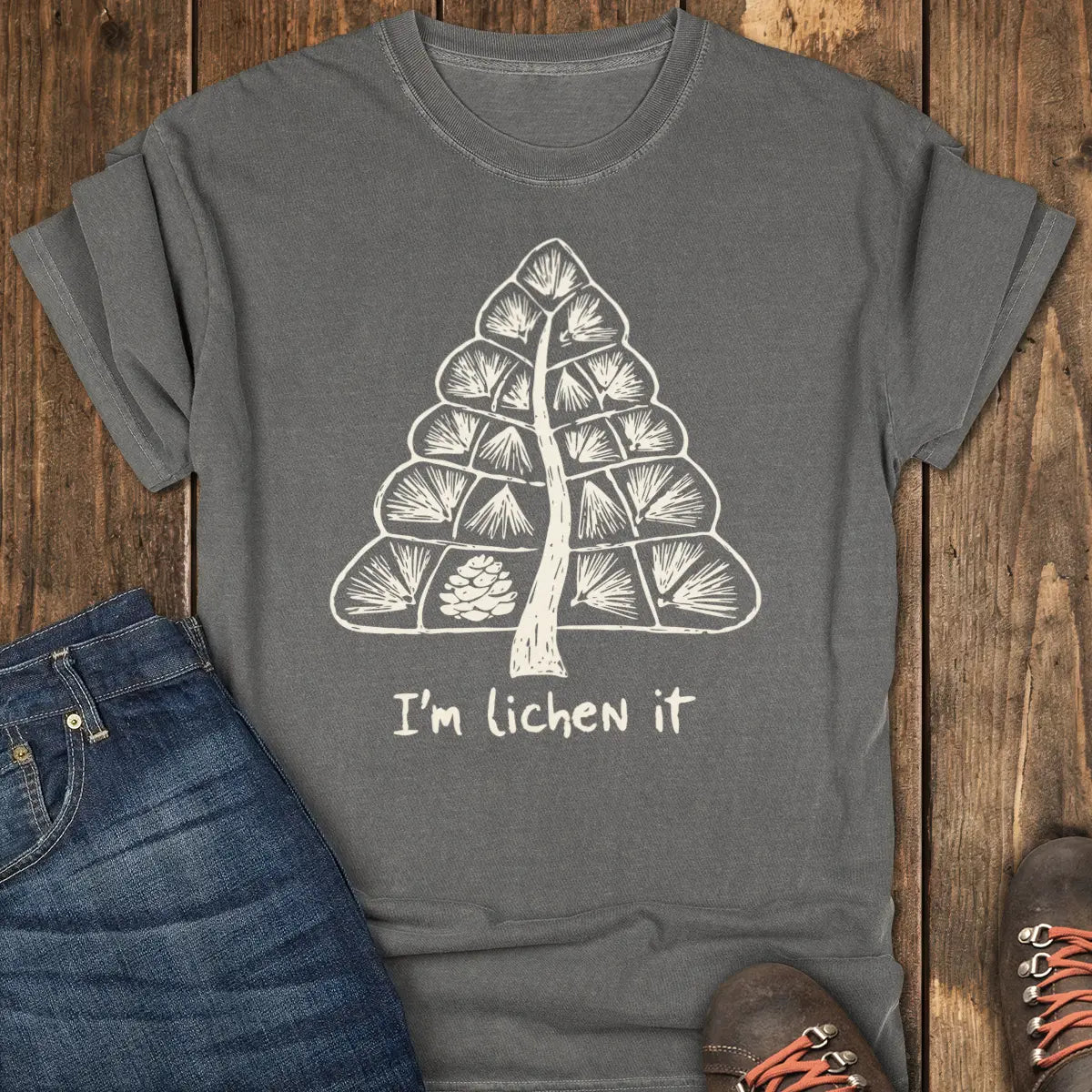 I'm Lichen It Tee - Pepper