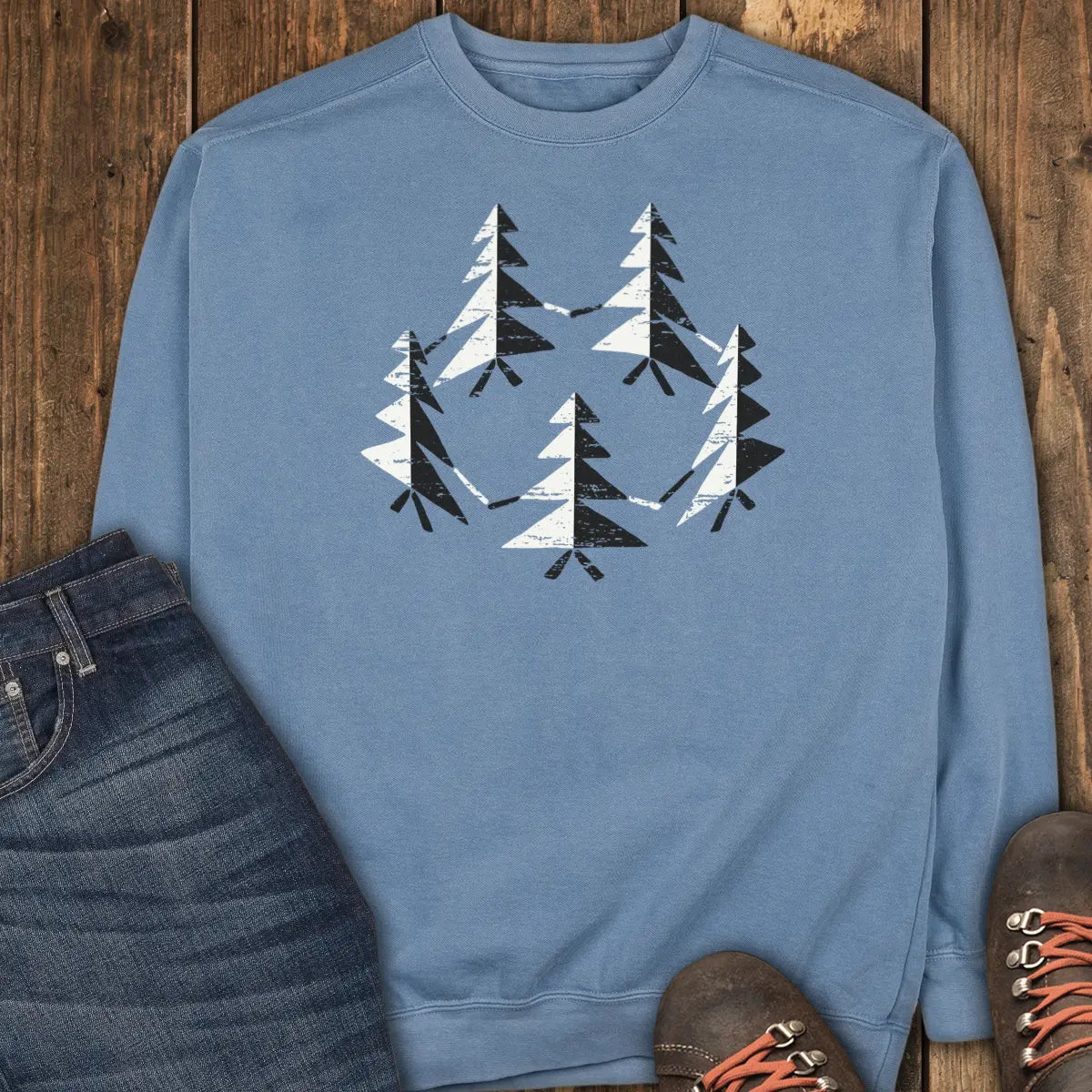 Inner Circle Sweatshirt - Blue Jean