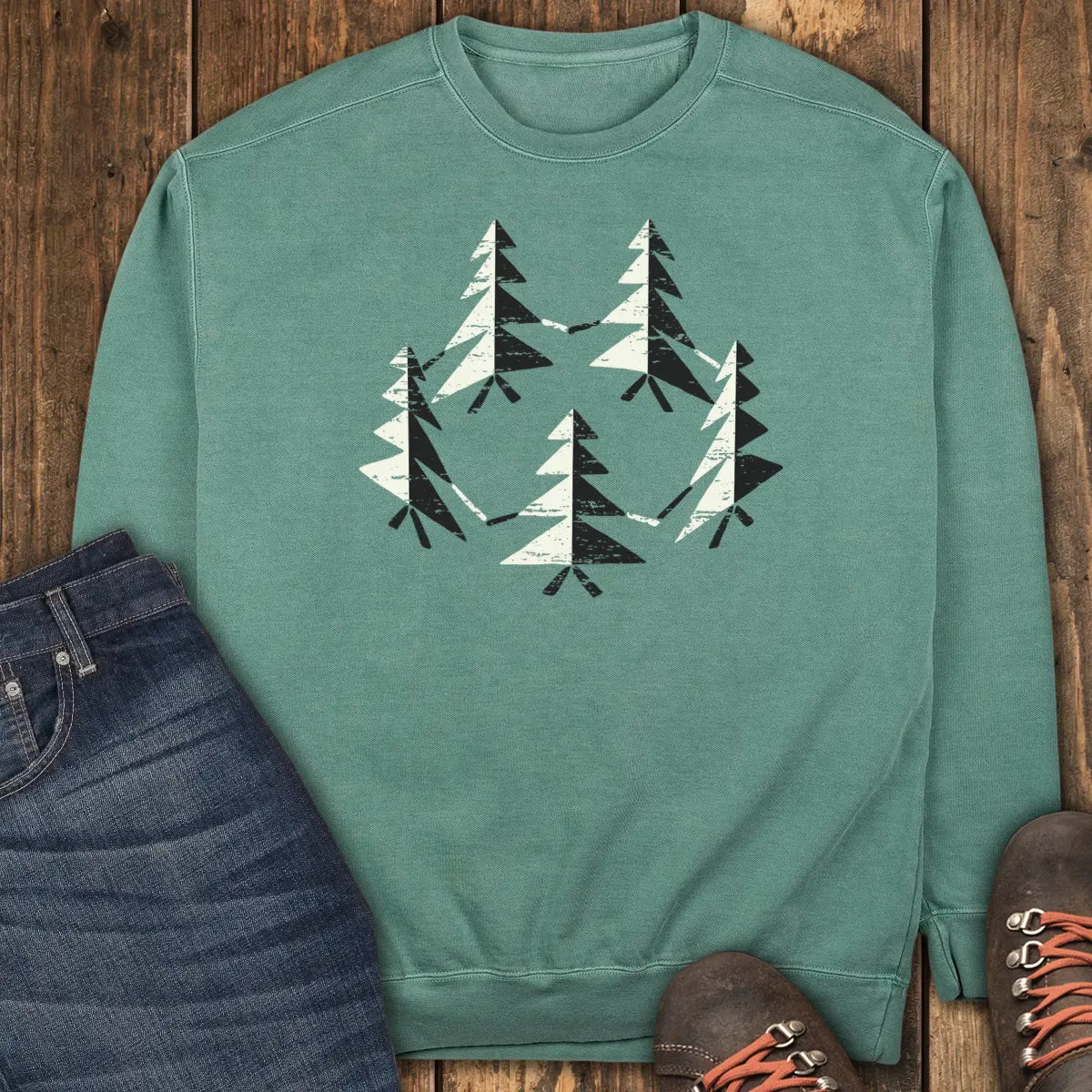 Inner Circle Sweatshirt - Light Green