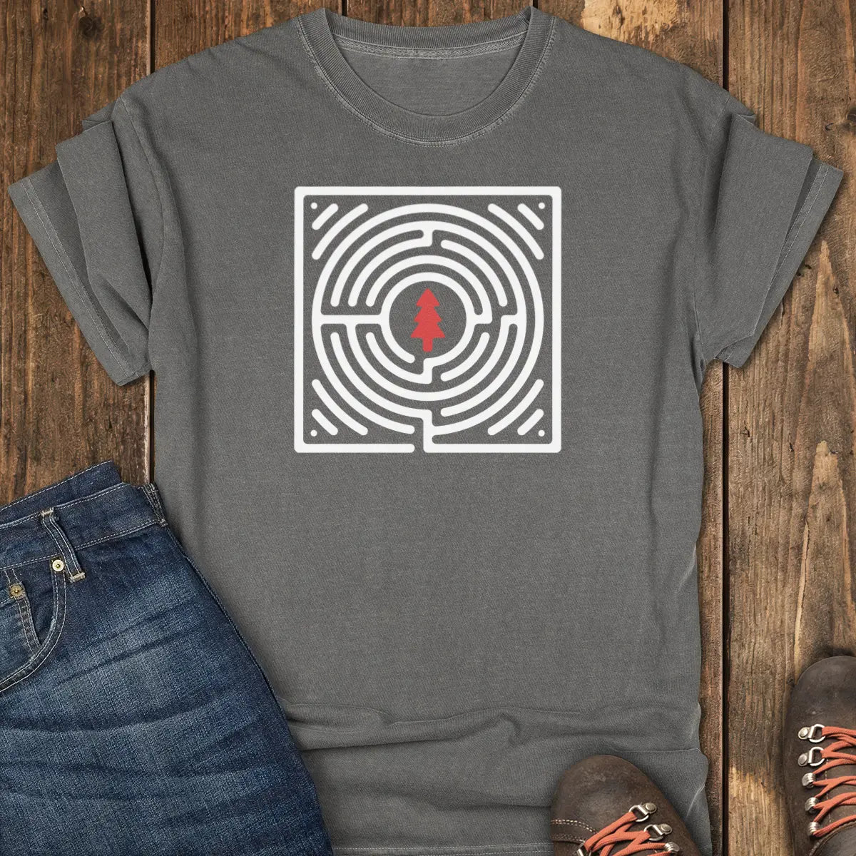 Inner Trail Tee - Pepper
